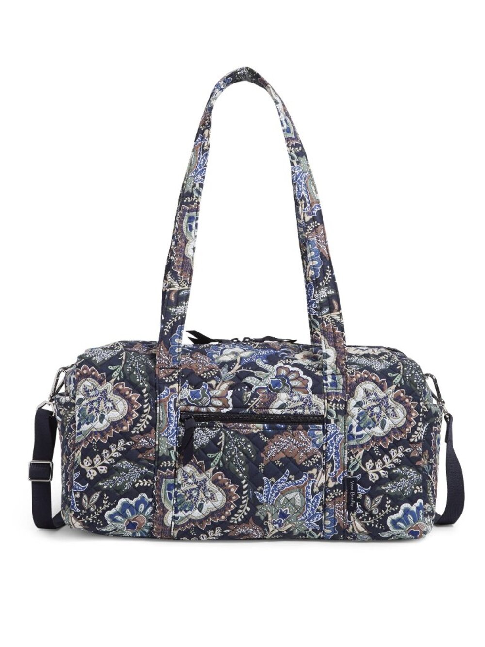 Vera Bradley Cotton Small Travel Duffel Bag - Java Navy Camo NWT